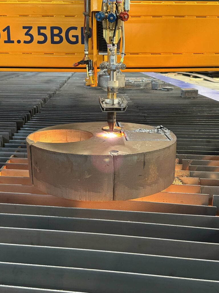 3D-plasmasnijmachine MicroStep MG Bormstaal